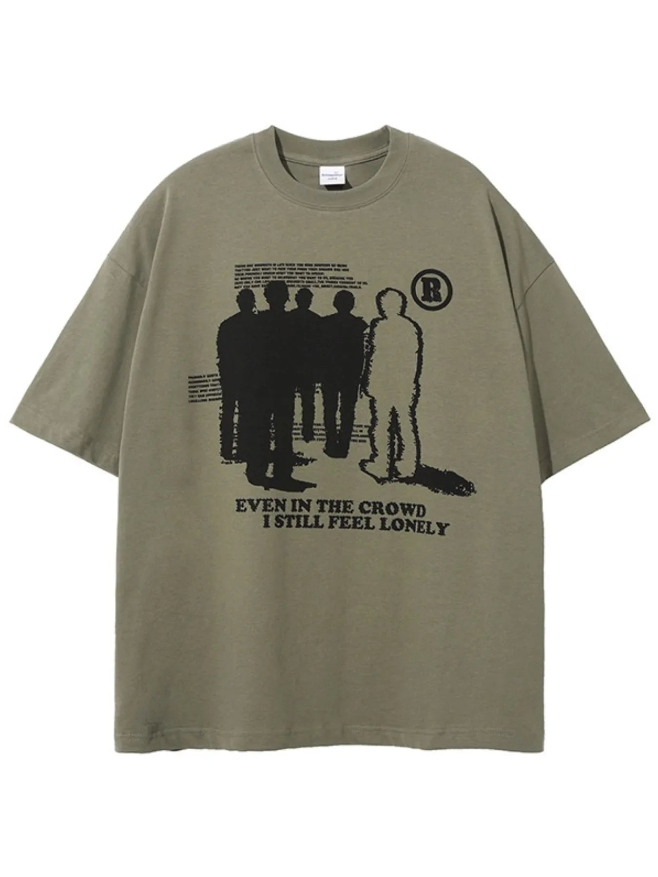 Men's Graphic Round Neck Short Sleeve T-Shirt
