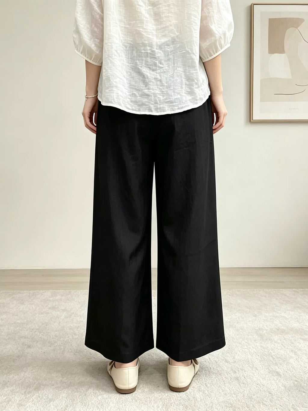 Casual Wide Leg Pants