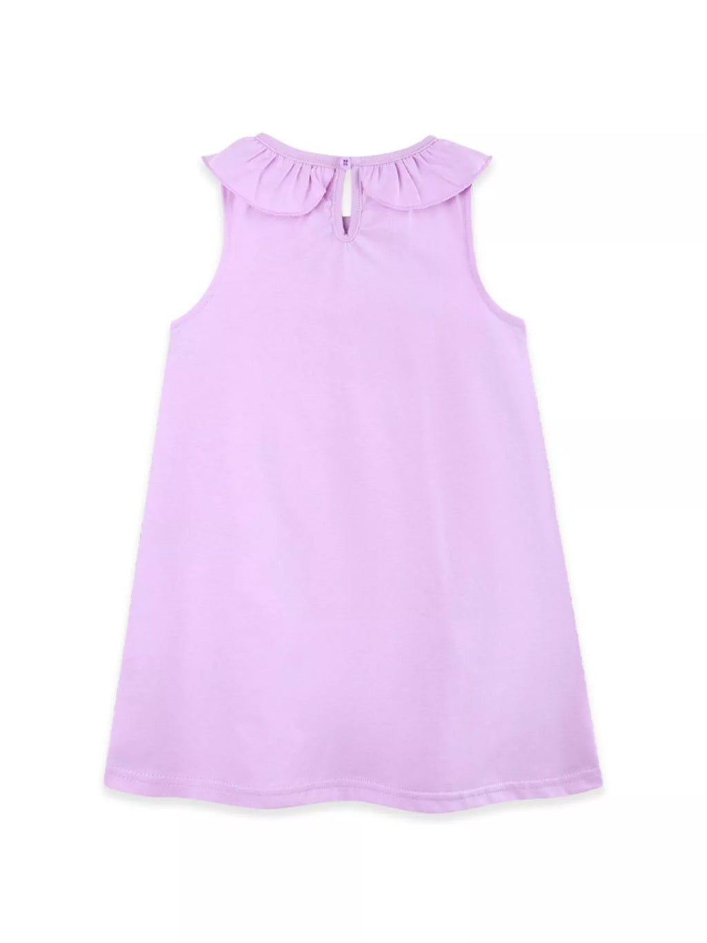 Children's Ruffle Collar Floral A-Line Dress