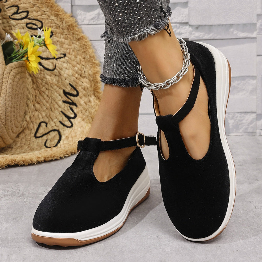 Round Toe Slip-Ons