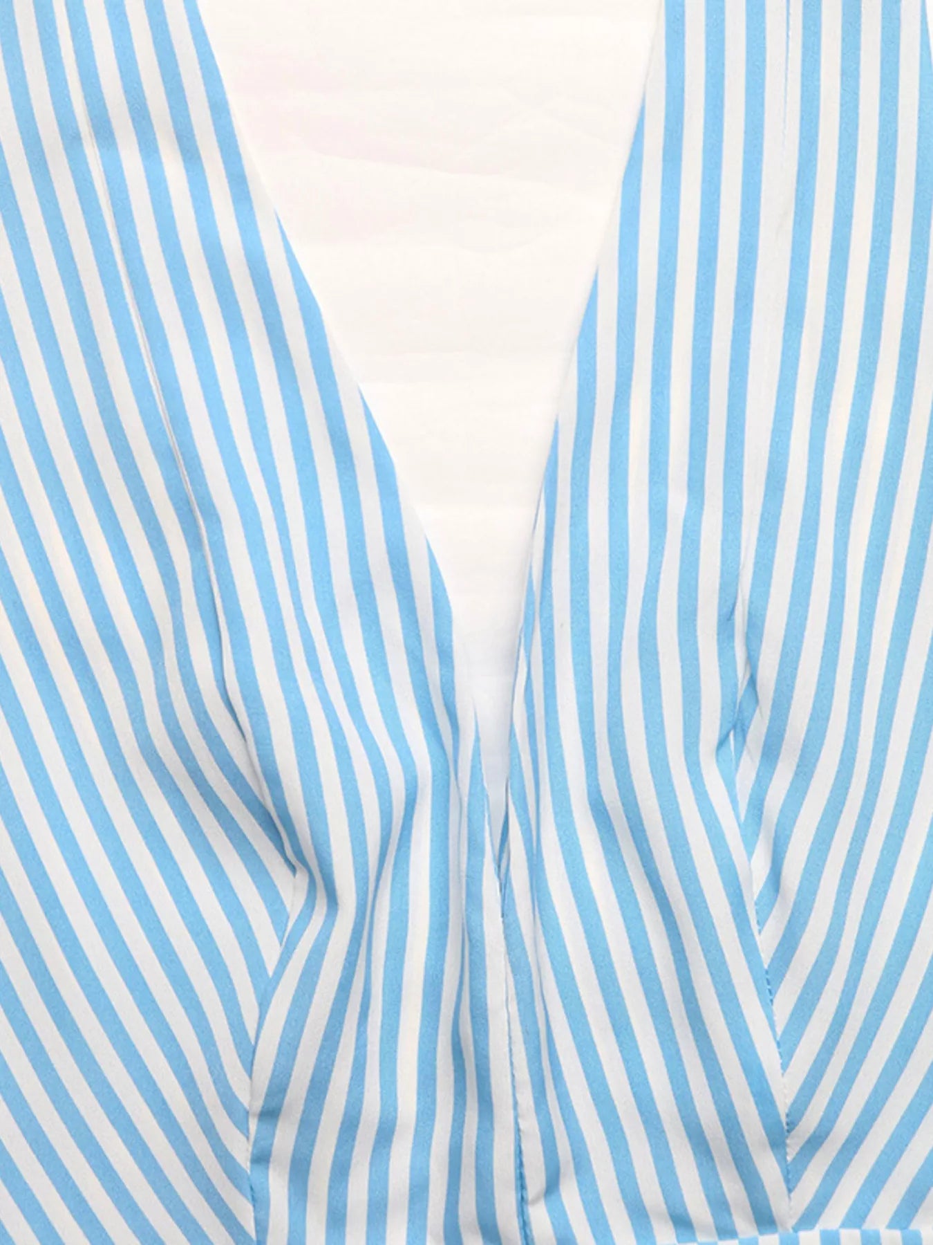Crisscross Back Striped Romper