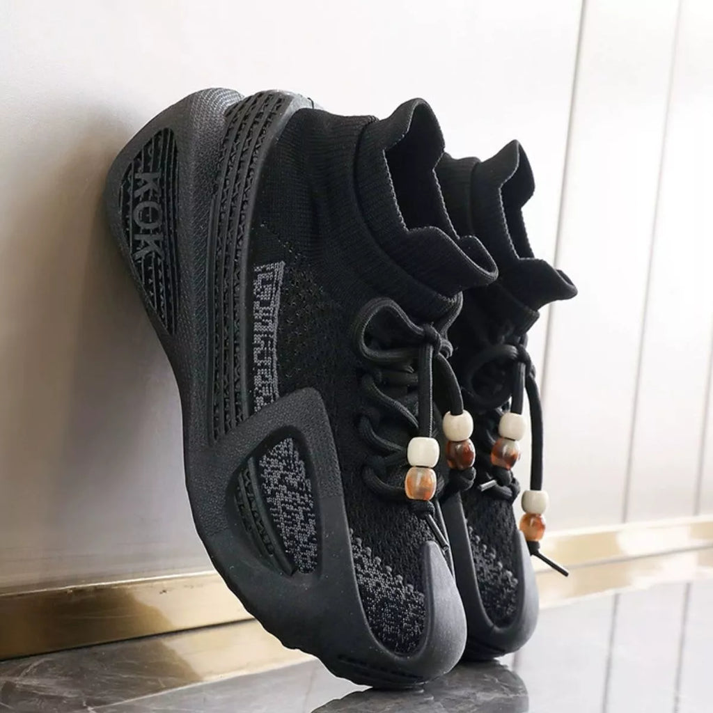 Breathable Lace Up Athletic