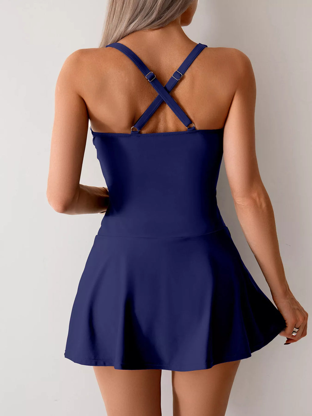 Twist Front One-Piece Swimsuit