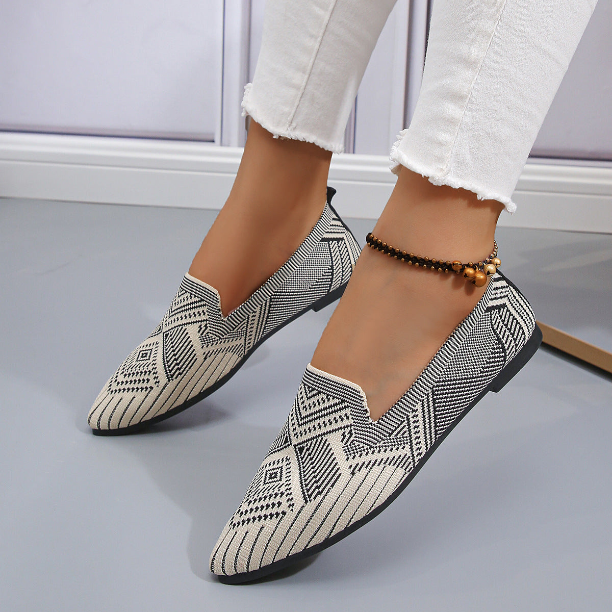 Point Toe Slip-Ons