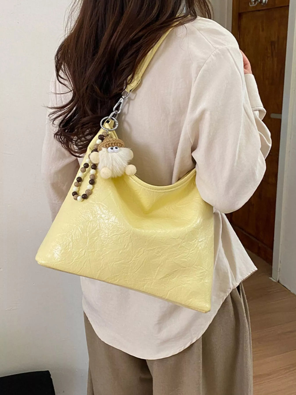 PU Leather Shoulder Bag