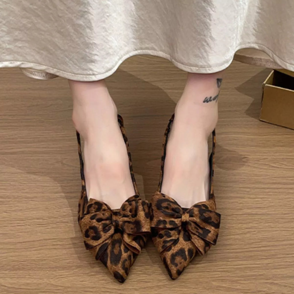 Point Toe Kitten Heels Sandals