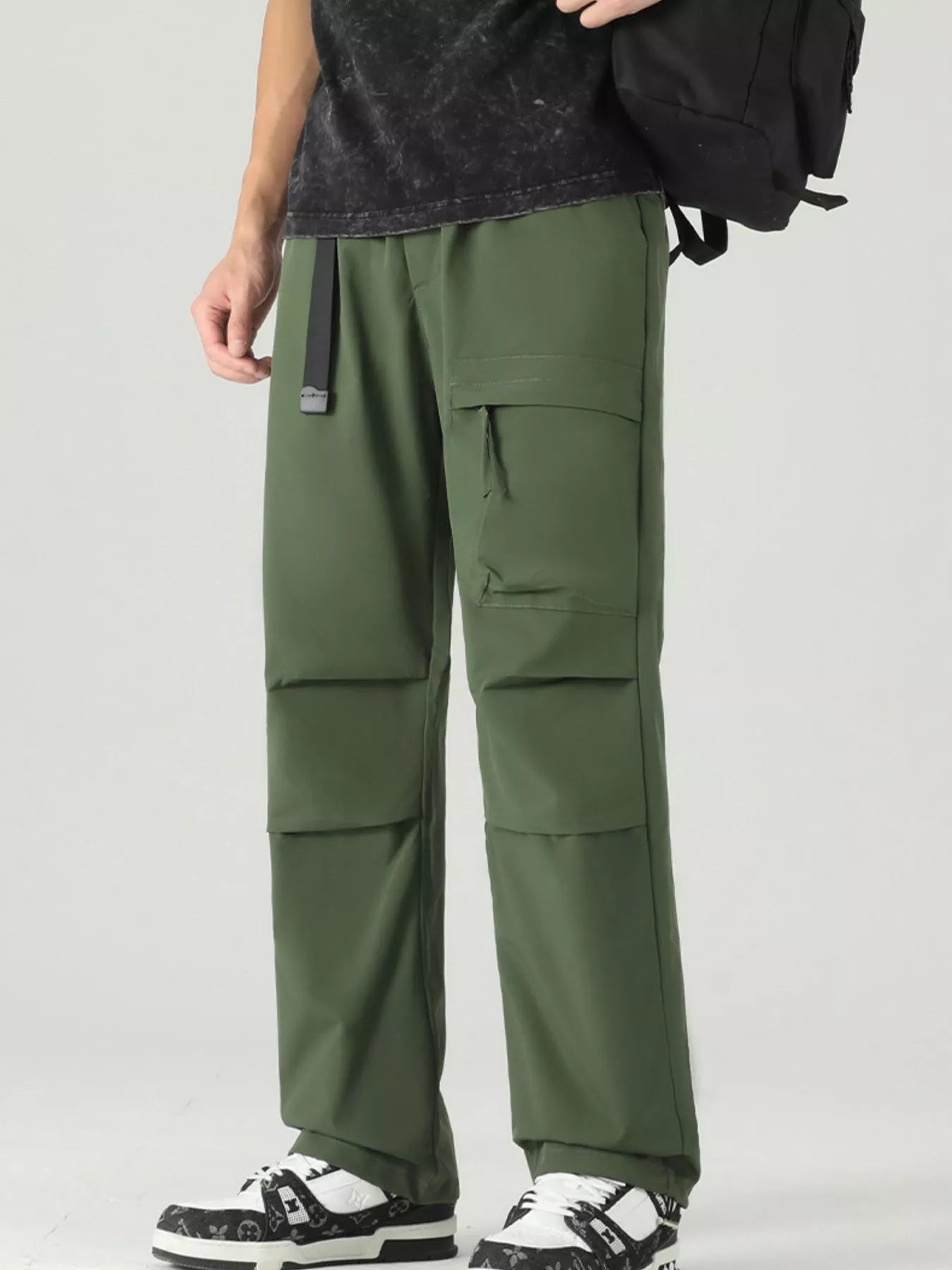 Men's Plus Size Loose Fit Cargo Pants