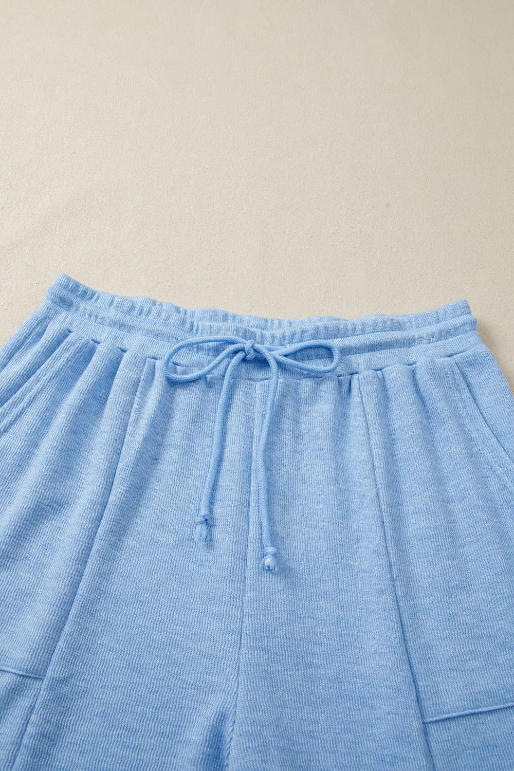 Cap Sleeve Matching Top and Jogger Pants Set