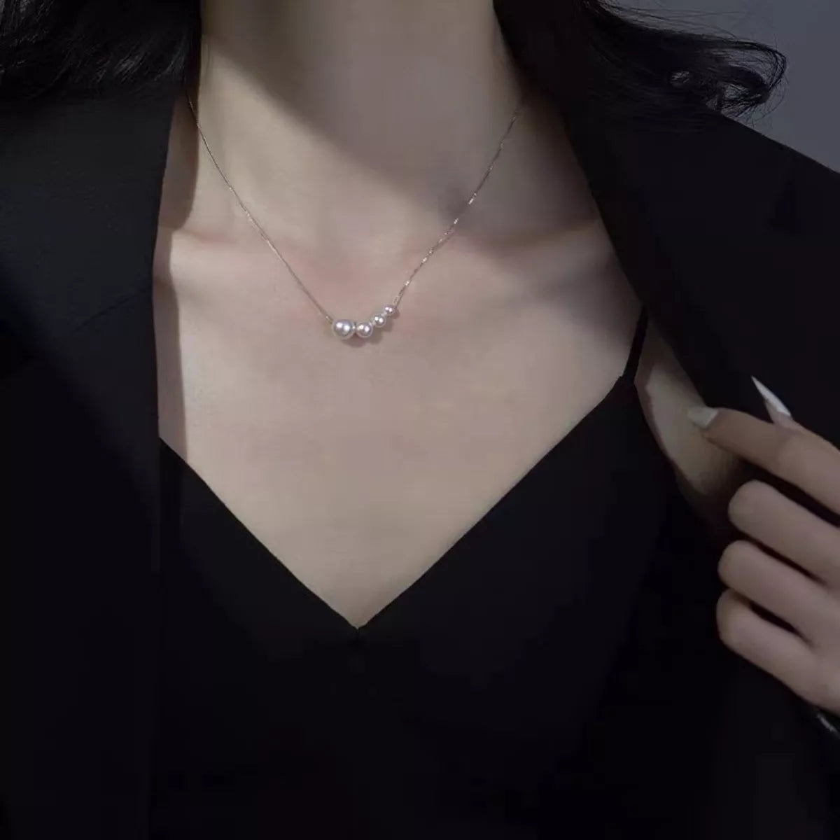 Pearl 925 Sterling Silver Necklace