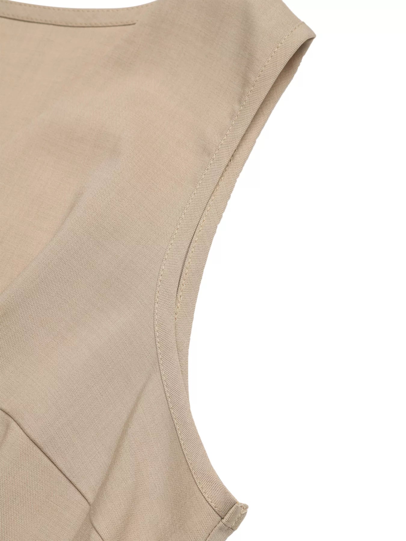 Sleeveless Button-Down Tie Waist Romper
