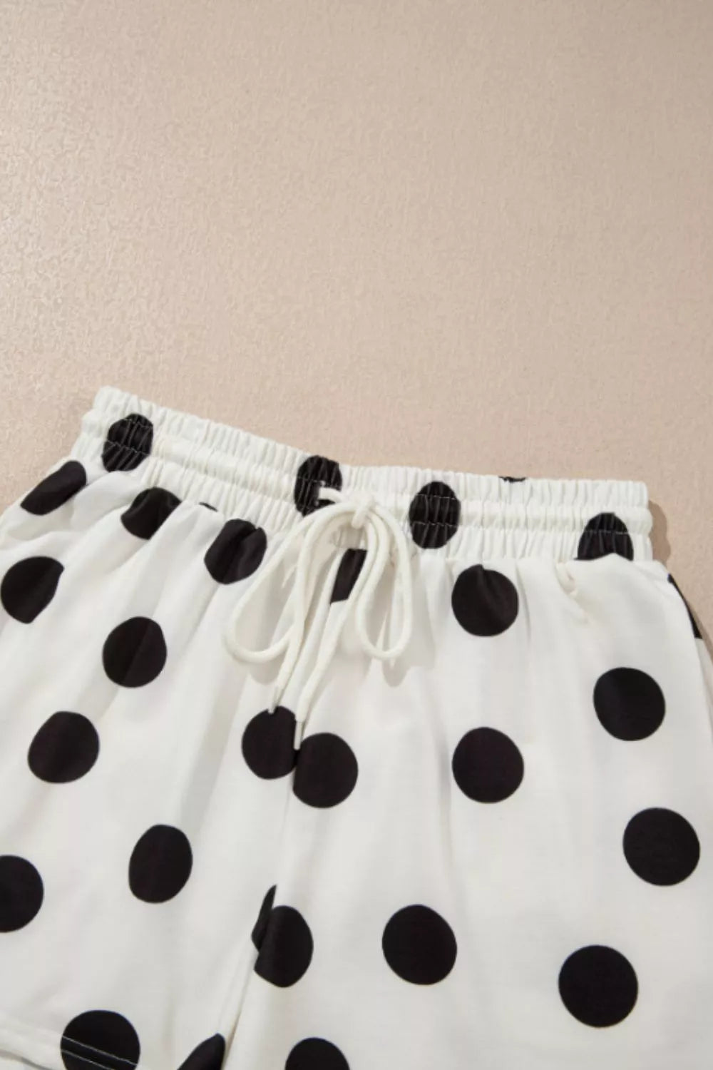 Polka Dot Tee and Shorts 2-Piece Set