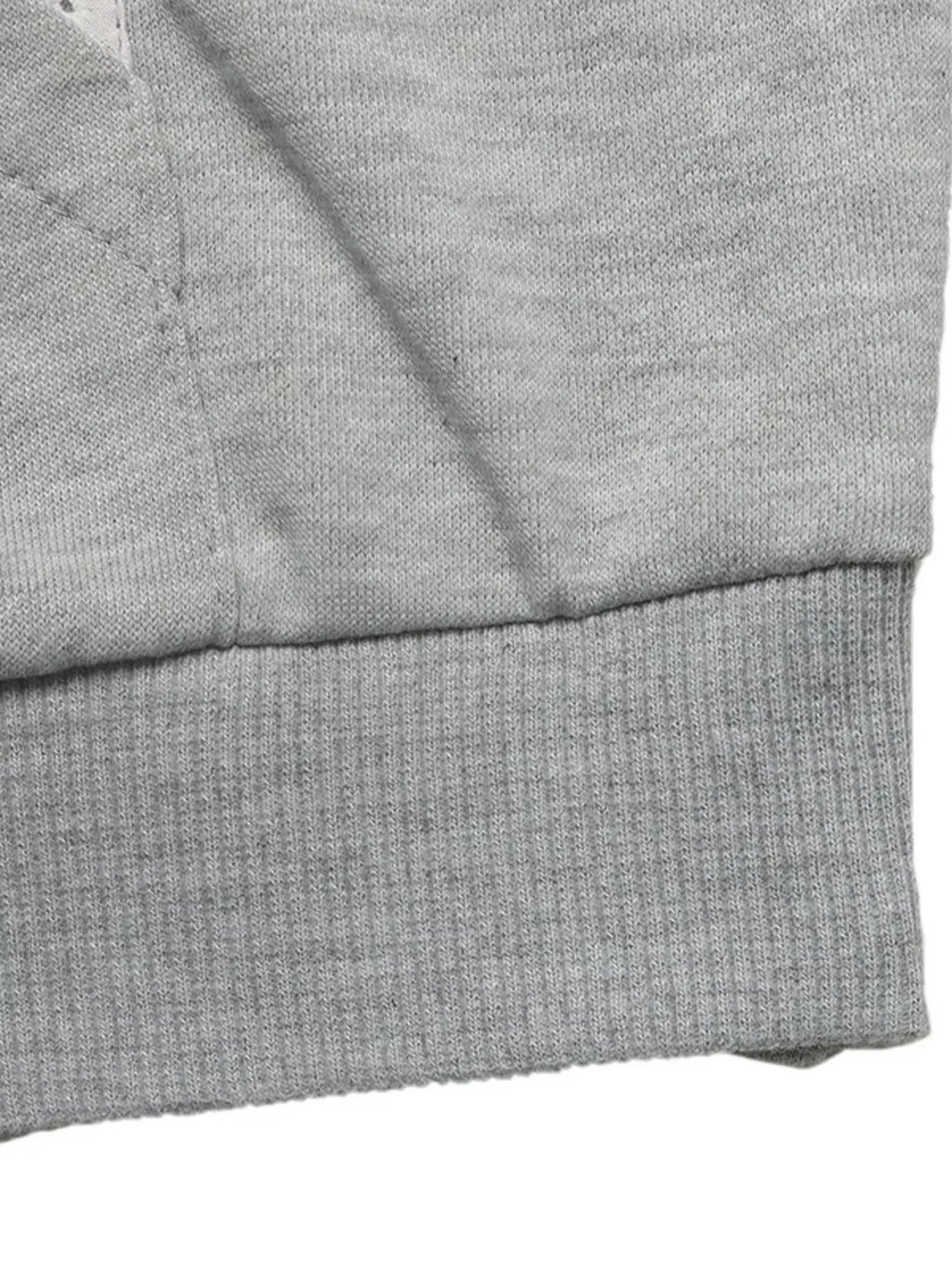 Bow Embroidered Long Sleeve Hoodie