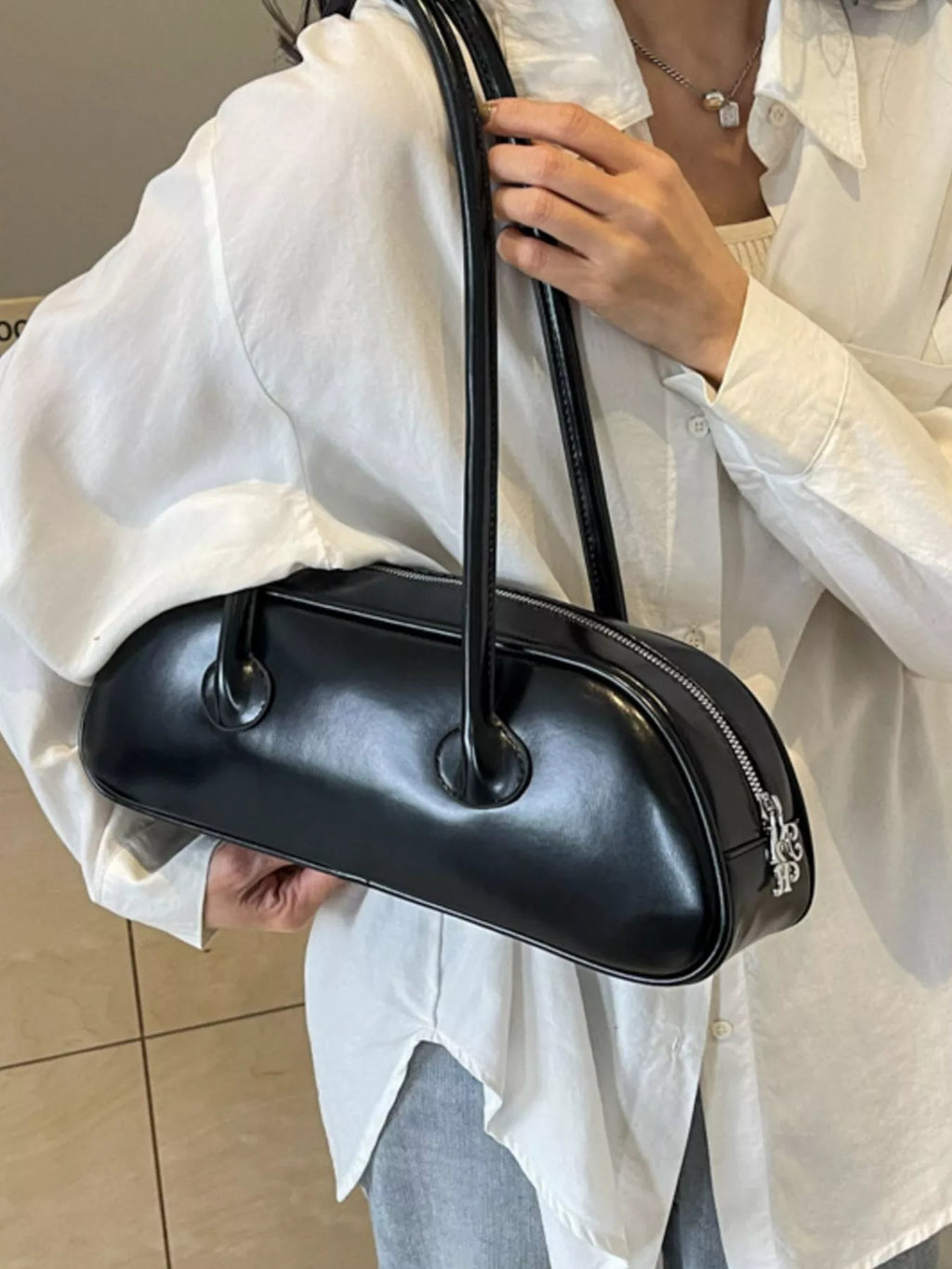 PU Leather Shoulder Bag