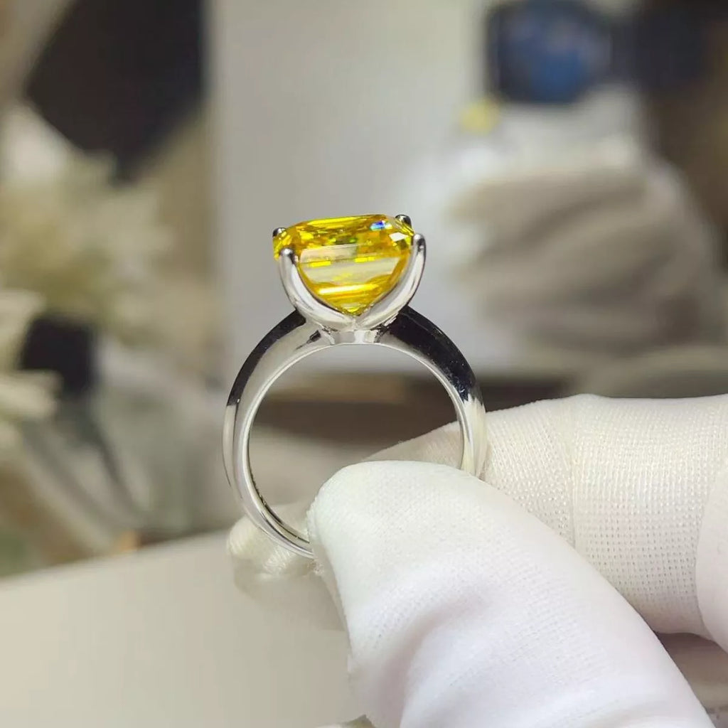 5 Carat Moissanite 925 Sterling Silver Ring