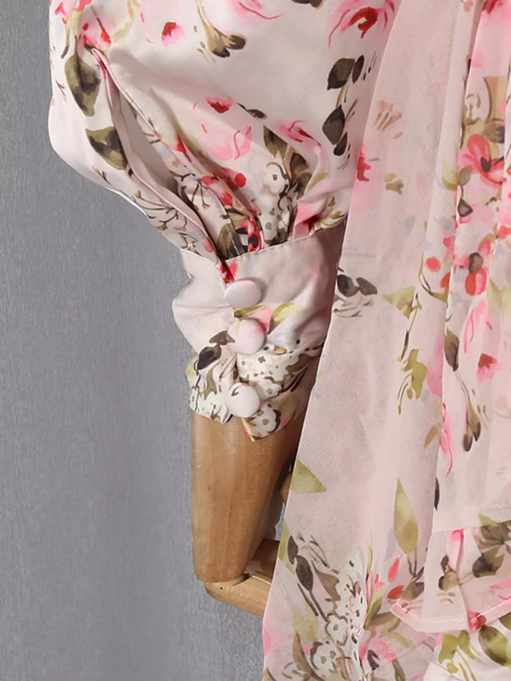 Floral Print Ruffle Mini Dress