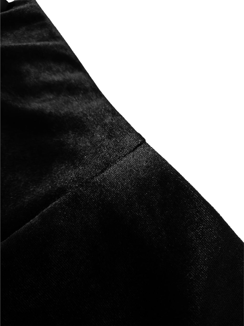 High Waist Velvet Flare Pants