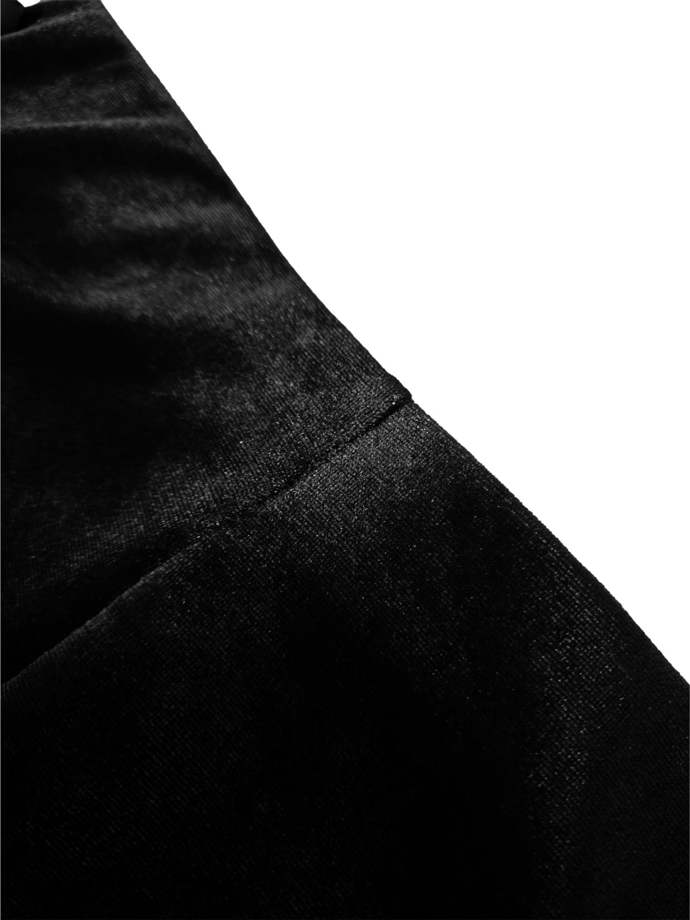 High Waist Velvet Flare Pants