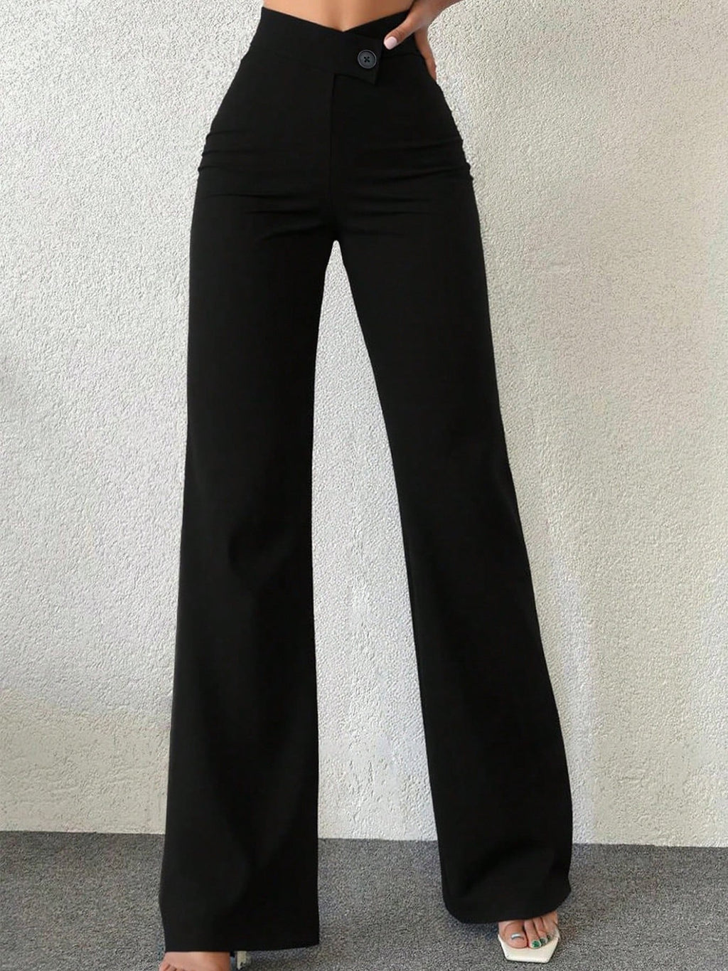 High Waist Wide Leg Pants
