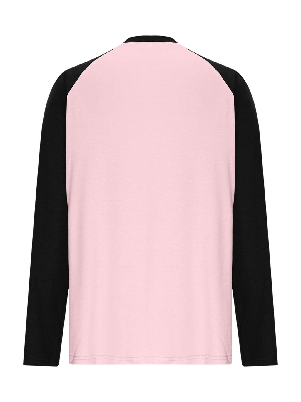 Round Neck Raglan Sleeve T-Shirt with Pocket