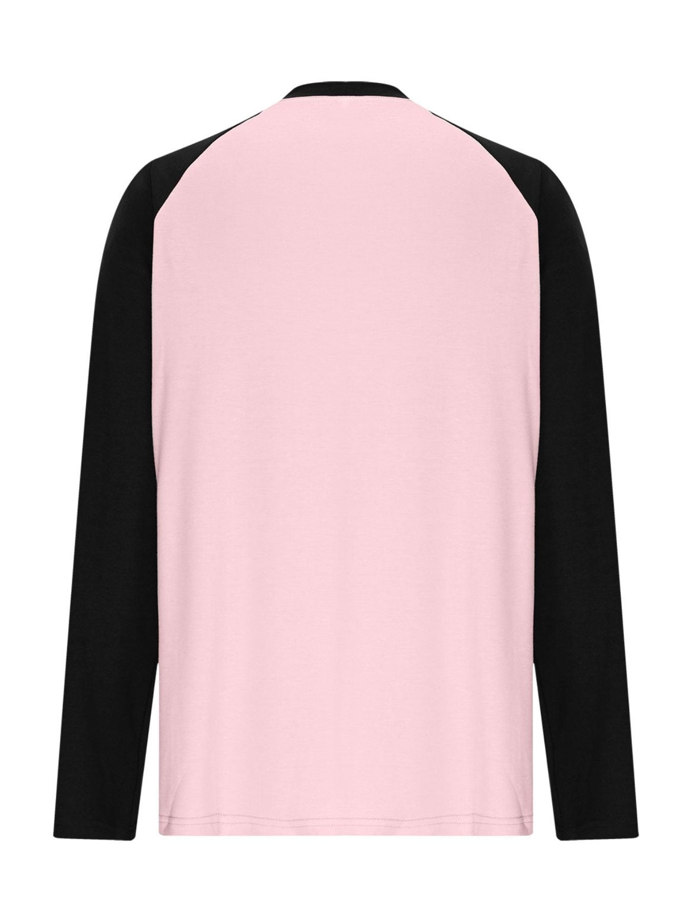 Round Neck Raglan Sleeve T-Shirt with Pocket
