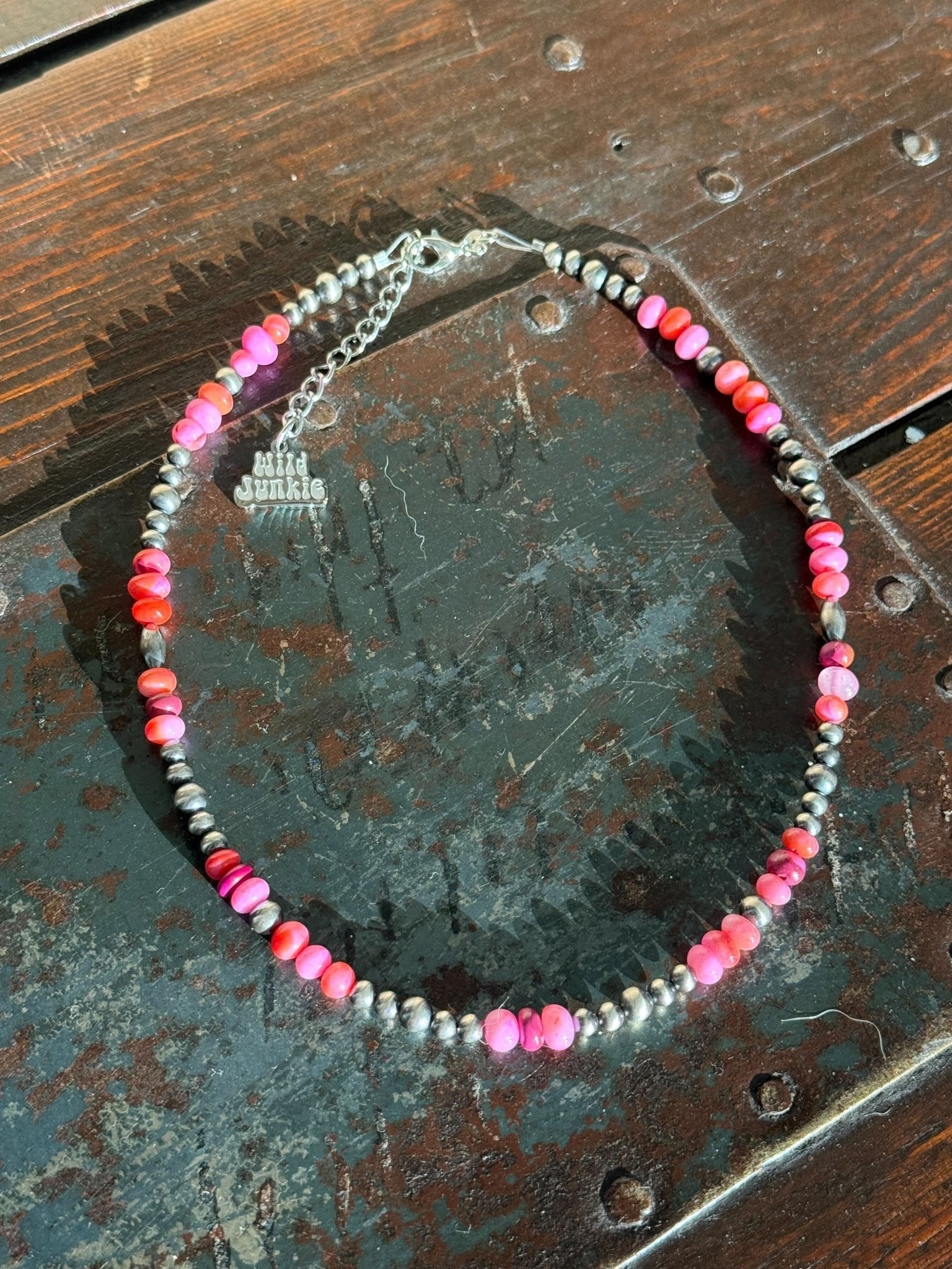 Desert Candy Beaded Choker