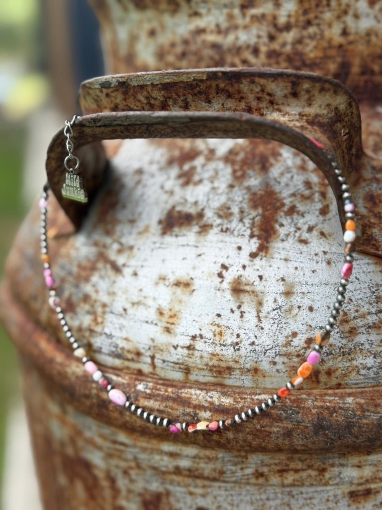 Desert Sunrise Beaded Necklace