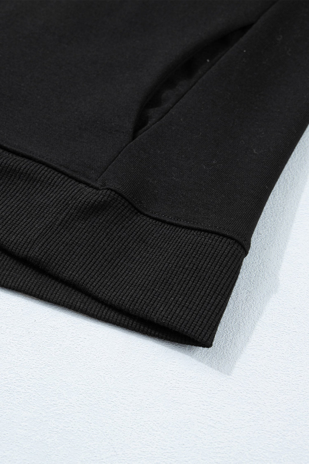 Solid Mock Neck Cap Sleeve Oversized Top