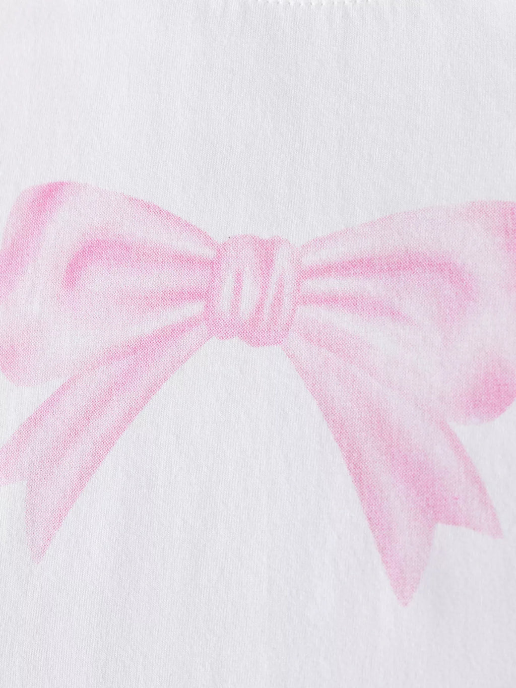 Children's Bow T-Shirt & Shorts Set