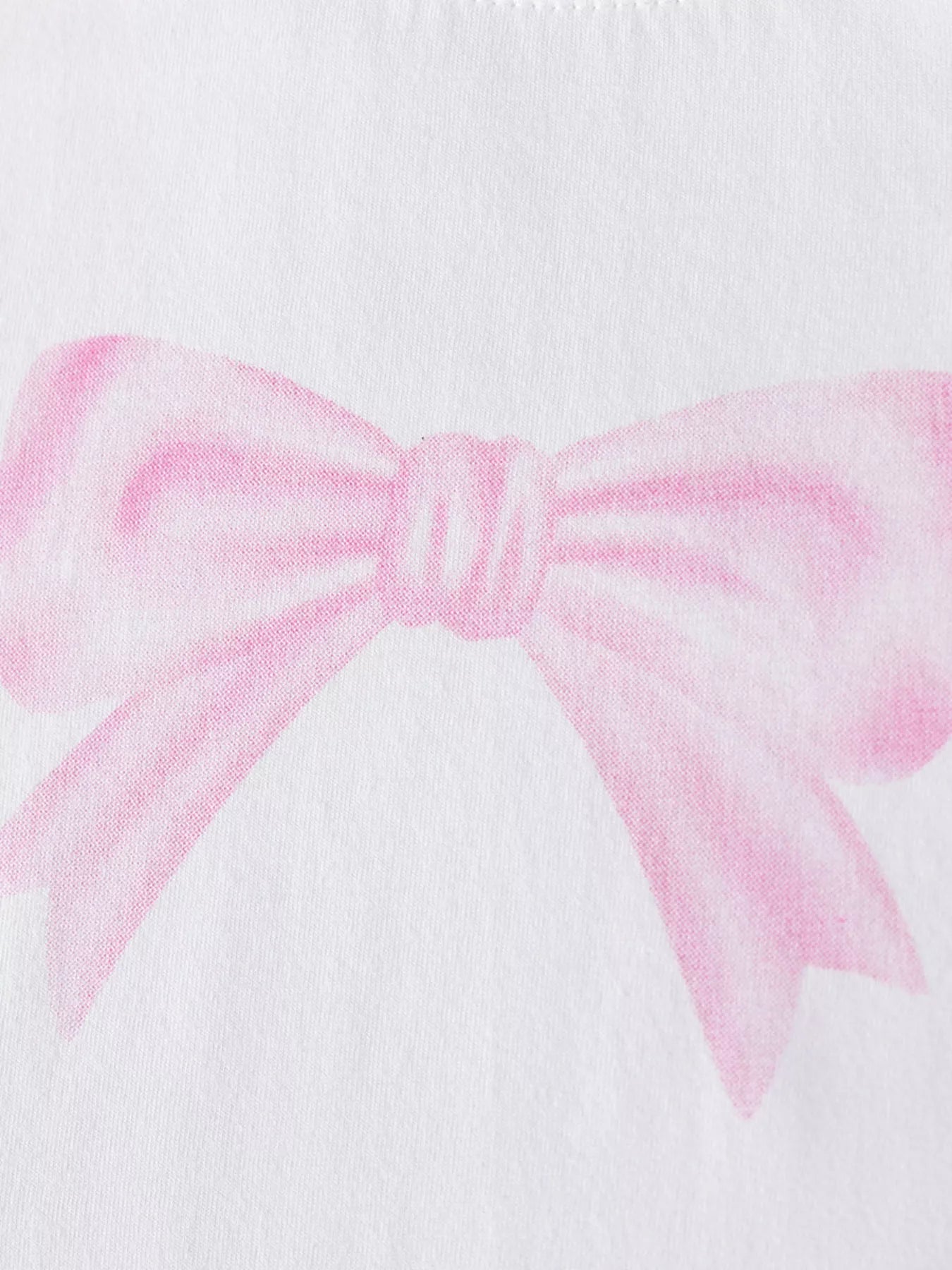 Children's Bow T-Shirt & Shorts Set