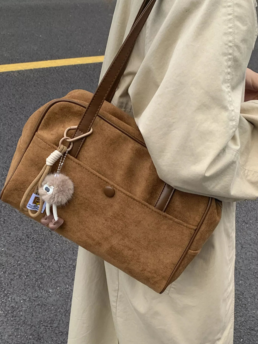 Vintage Handbag with Charm