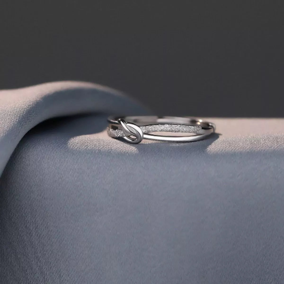 925 Sterling Silver Knot Ring