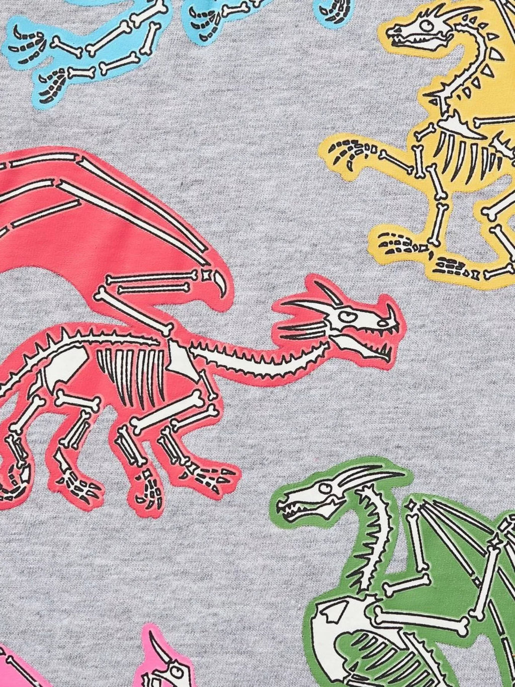 Children's Dinosaur Round Neck T-Shirt