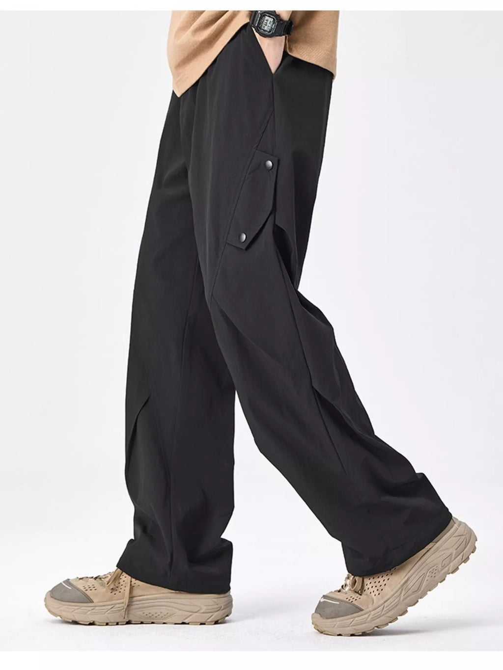 Men's Plus Size Loose Fit Cargo Pants