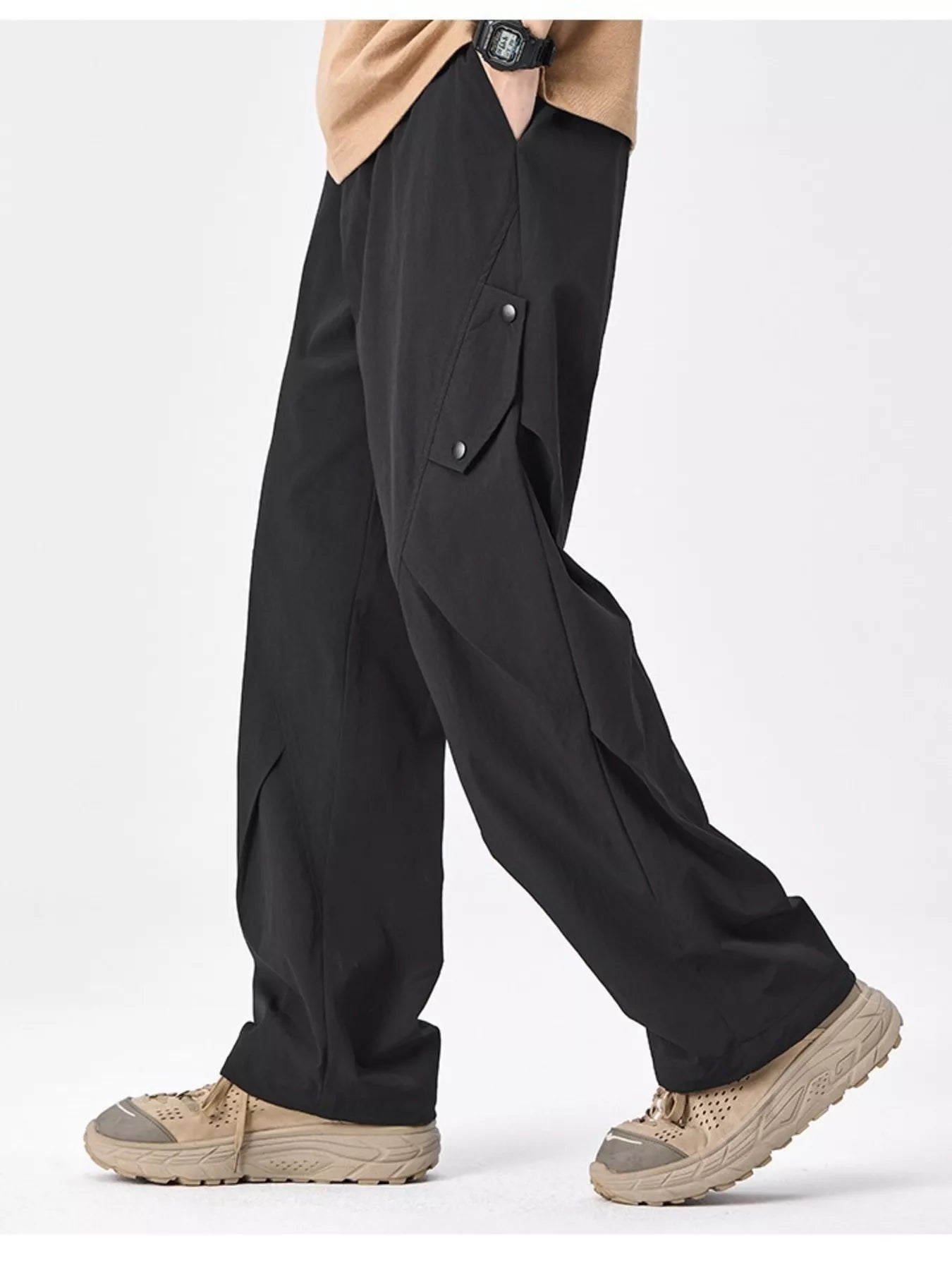 Men's Plus Size Loose Fit Cargo Pants