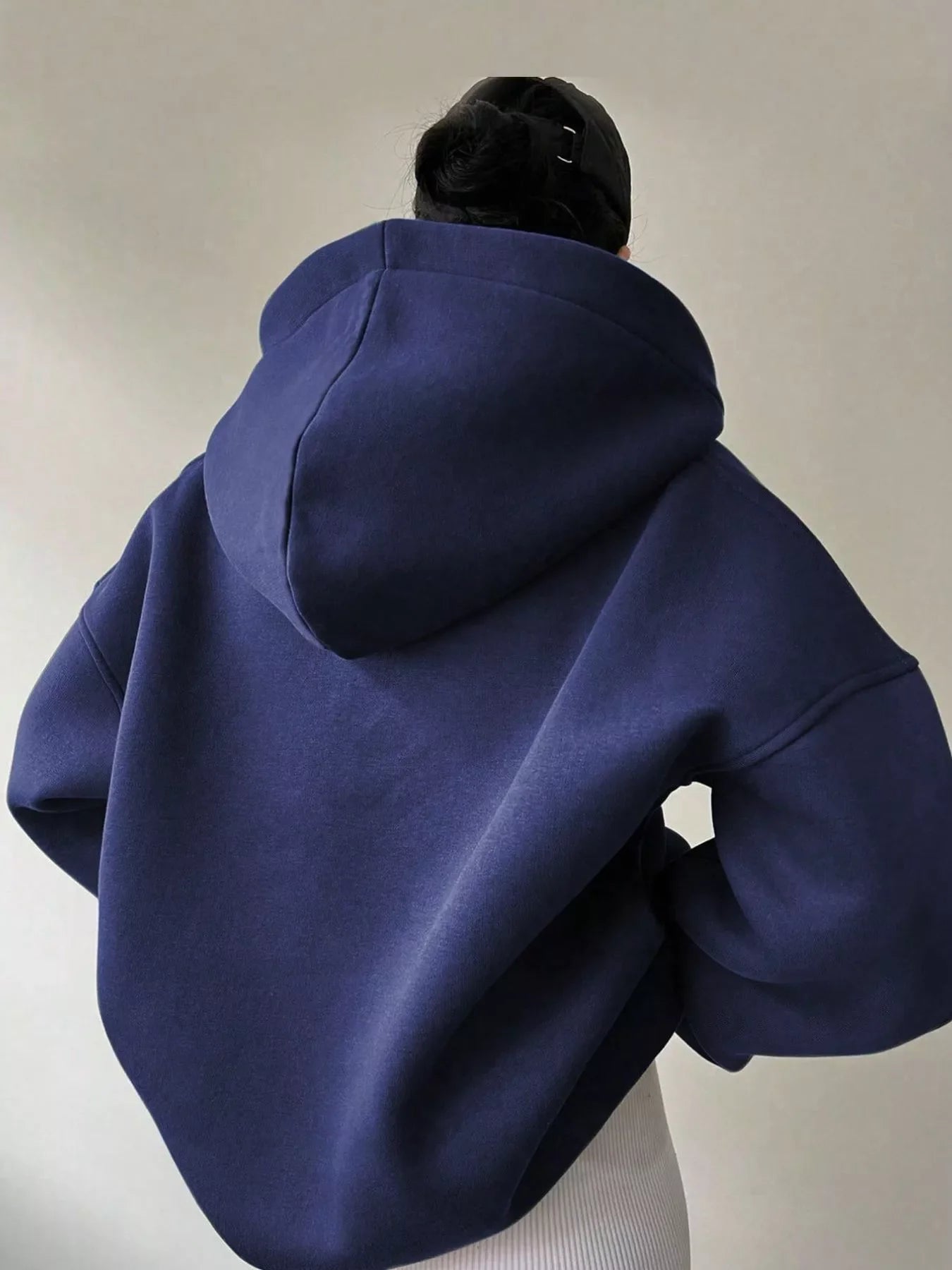Dropped Shoulder Long Sleeve Sweatshirt