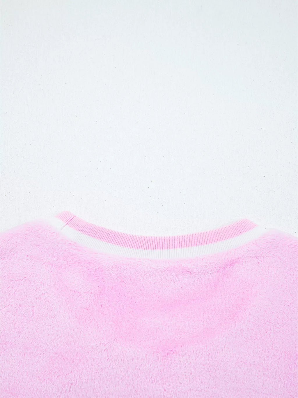 Sequin Chenille MERRY Graphic Plush Sweatshirt