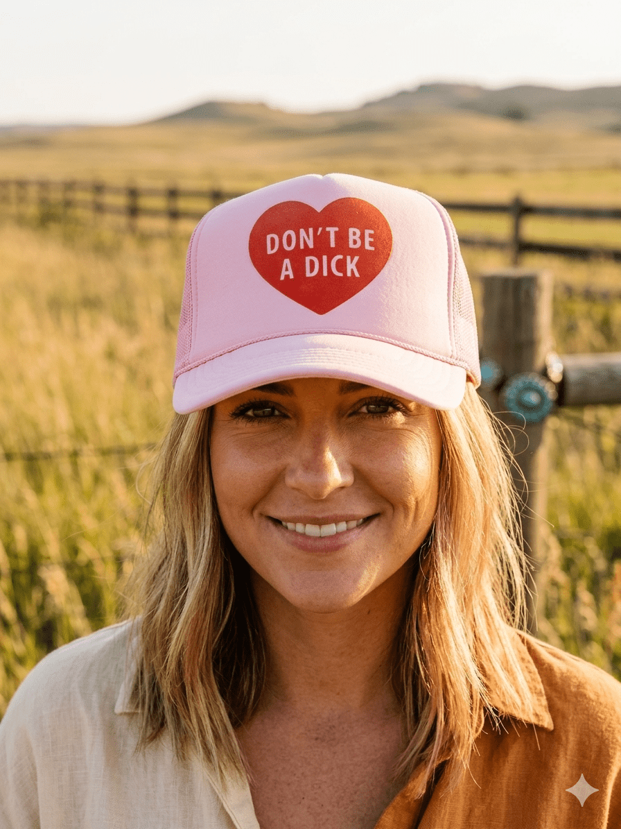 Don't Be A Dick Trucker Hat