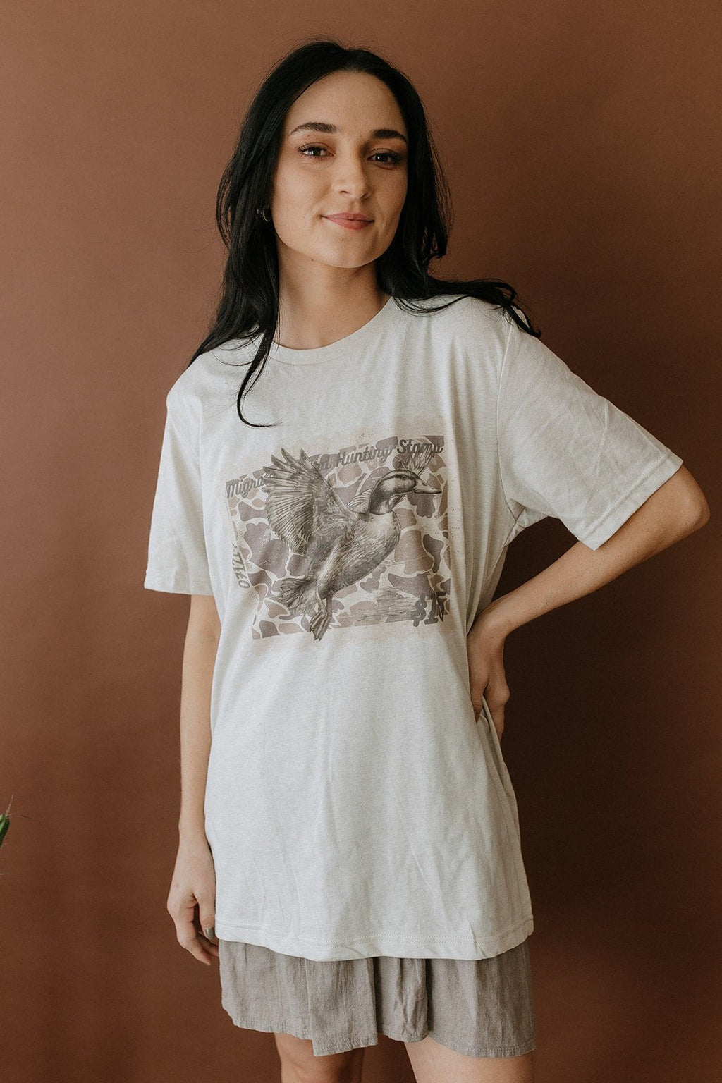 Duck Stamp Graphic Tee - Cream