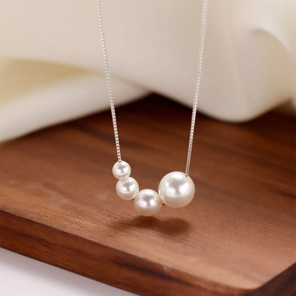 Pearl 925 Sterling Silver Necklace