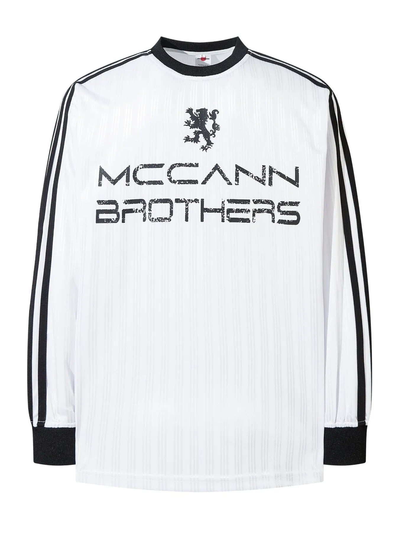 Men's Side Striped Round Neck Top