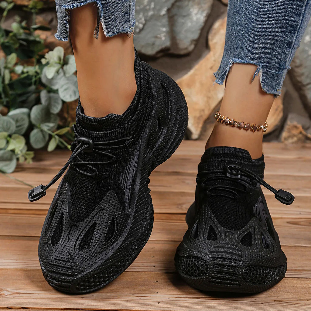 Lace Up Mesh Athletic