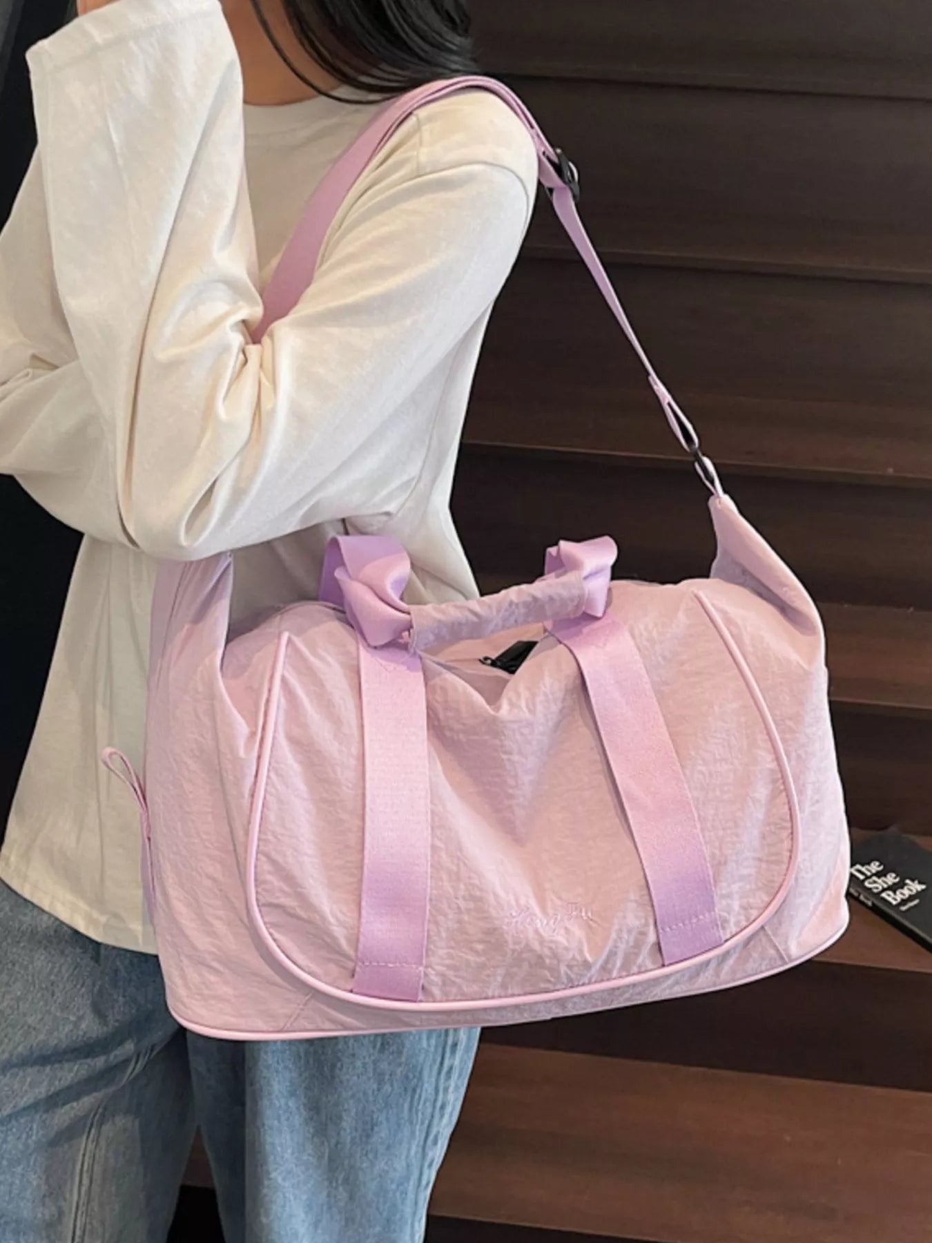 Lightweight Oxford Cloth Duffel Bag