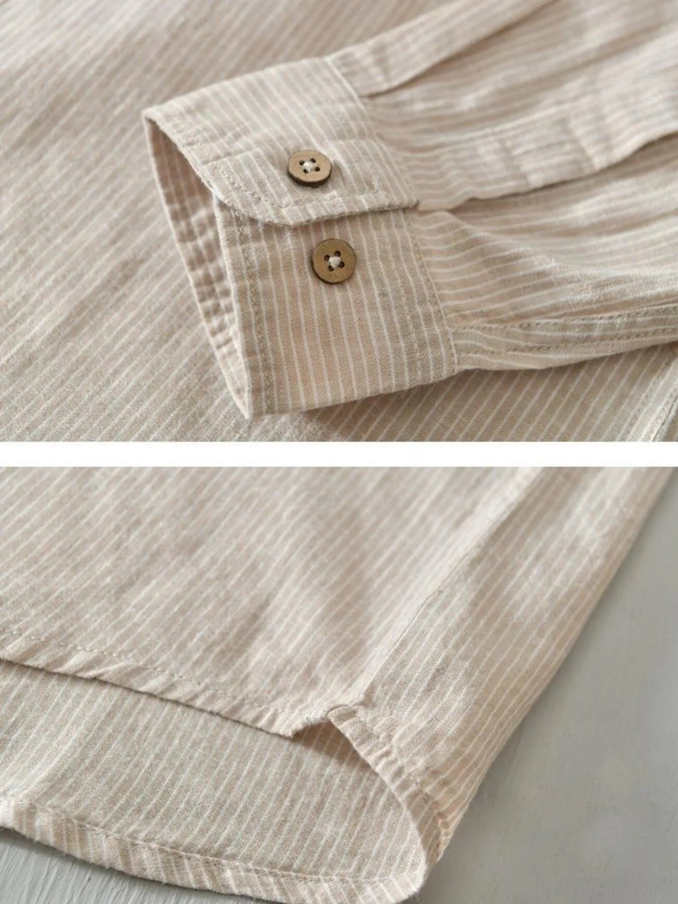 Men's Full Size Button Up Long Sleeve Shirt Plus Size