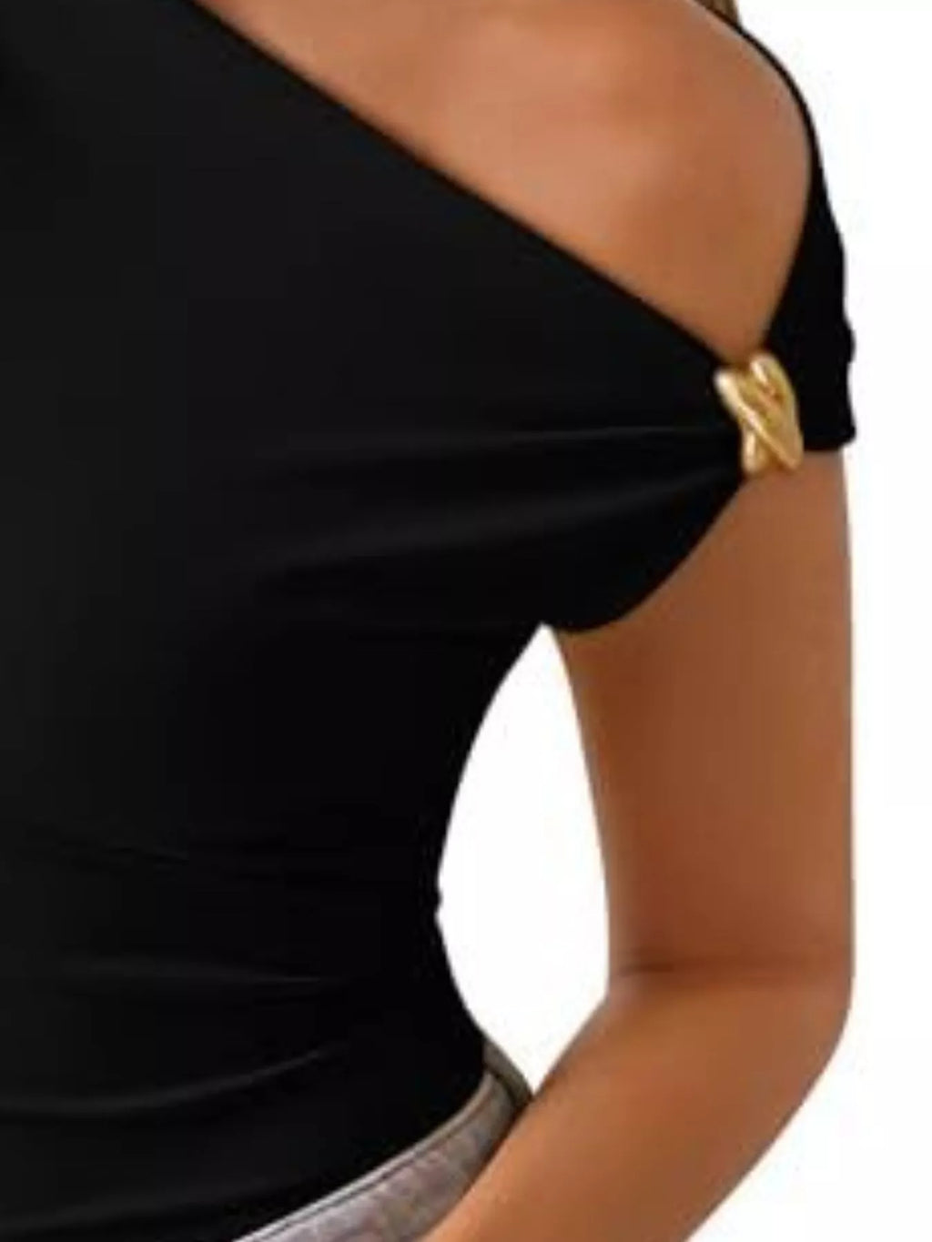 One-Shoulder Ruched Tank