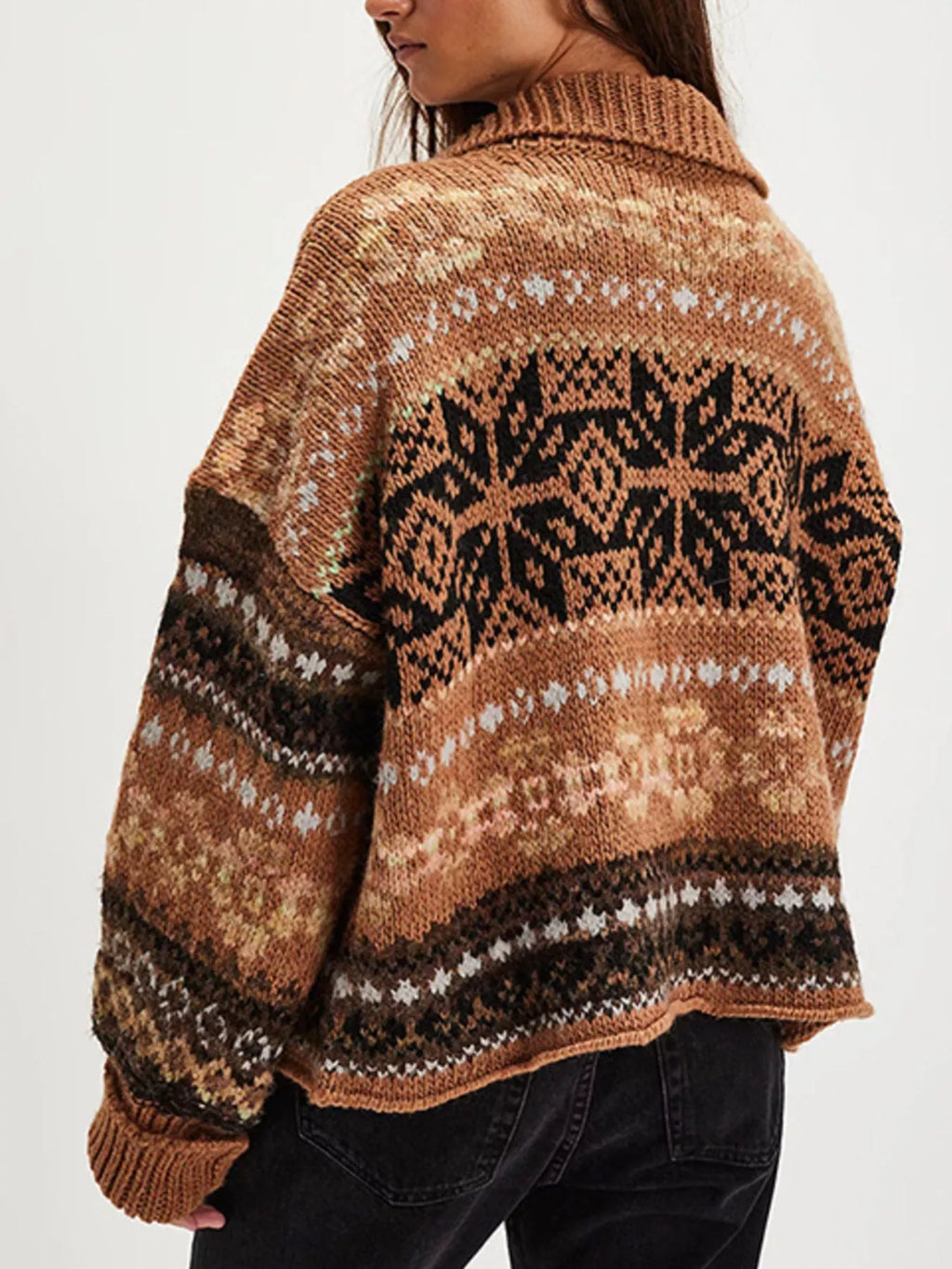 Vintage Button Up Knit Cardigan