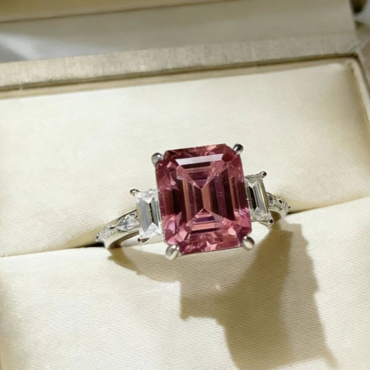 5 Carat Moissanite 925 Sterling Silver Ring