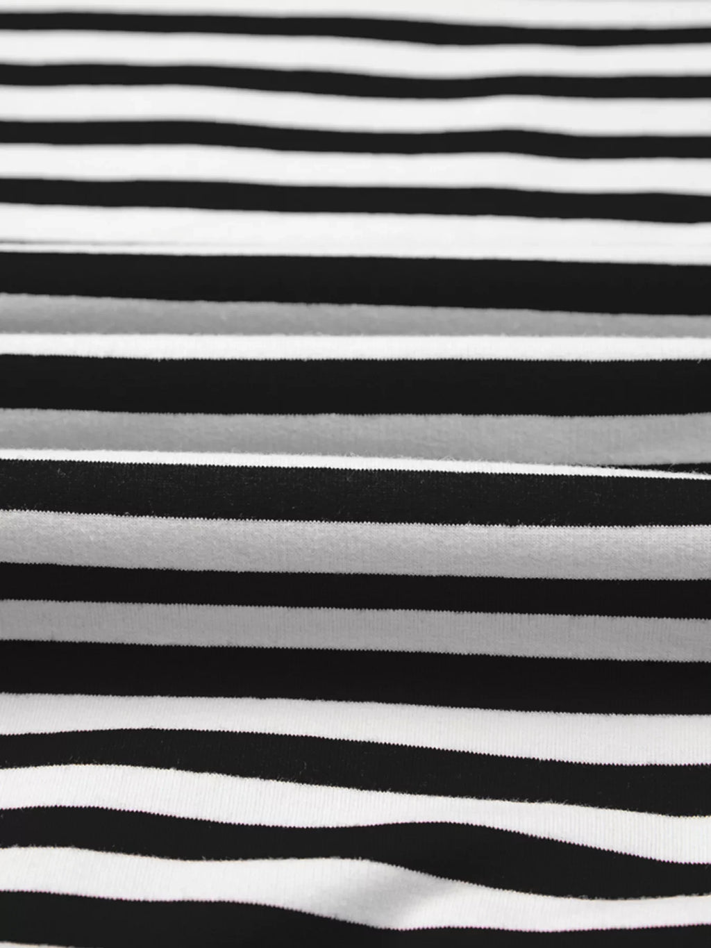 Stripe Exposed Seam Drop Shoulder Casual Pullover Top