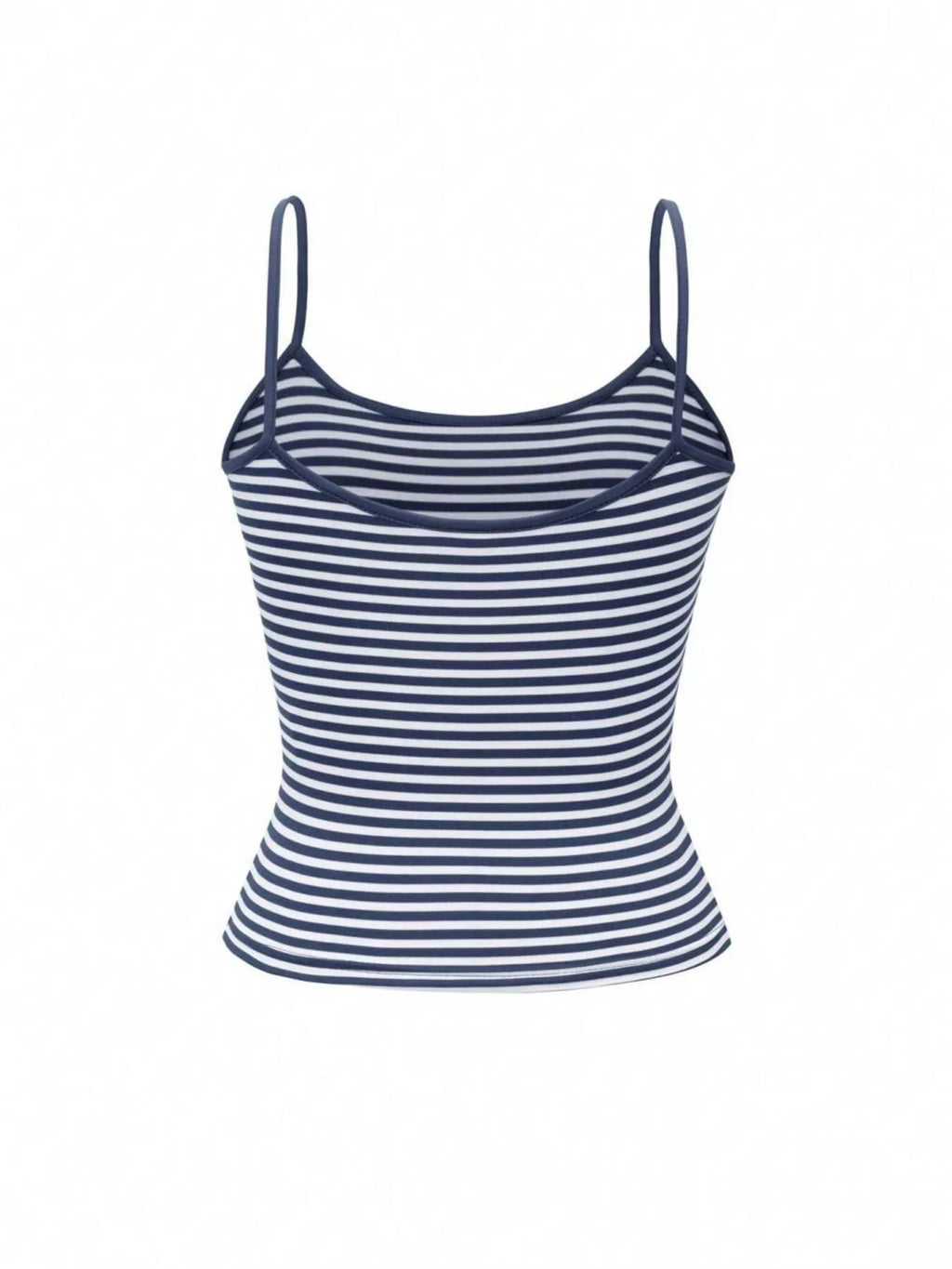 Striped Scoop Neck Cami