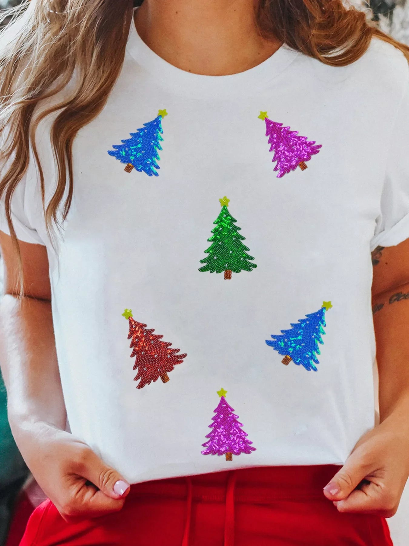 Christmas Tree Relaxed Fit T-Shirt