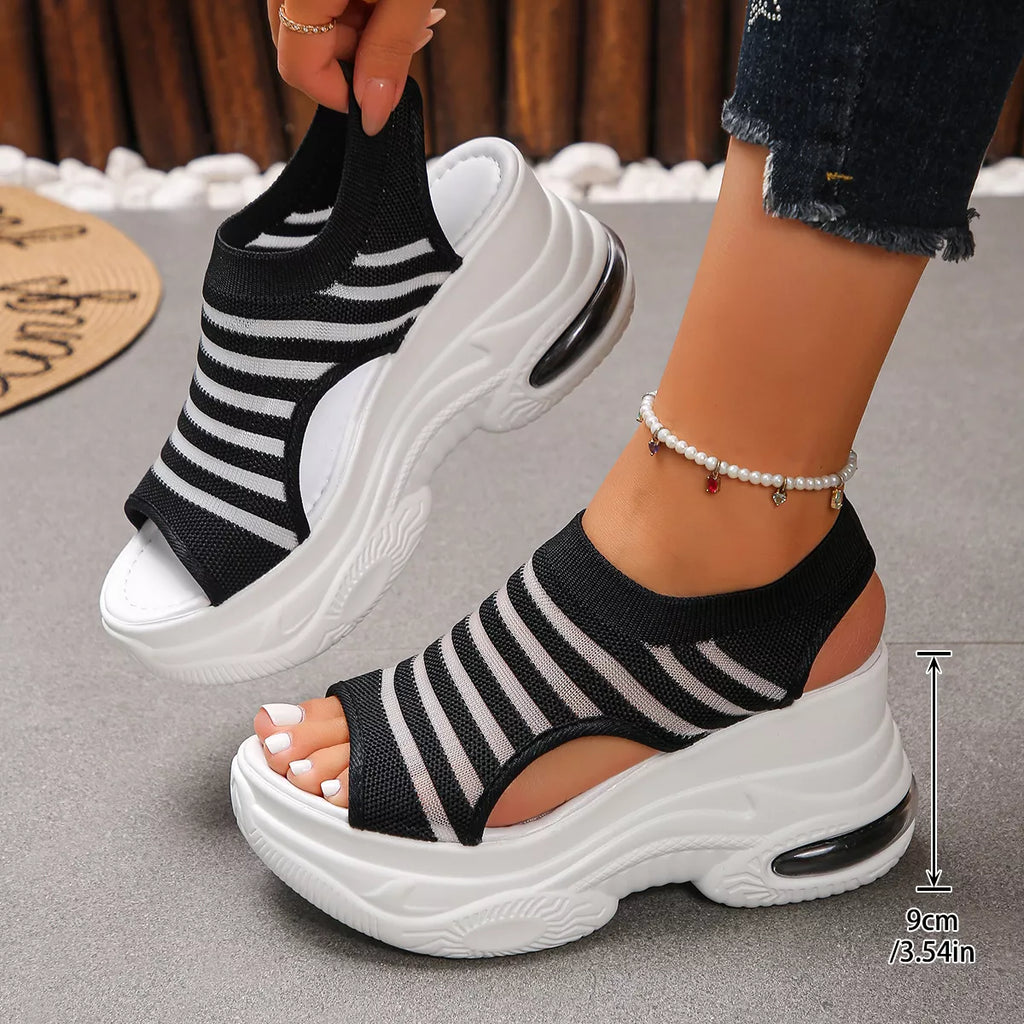 Open Toe Platform Sandals